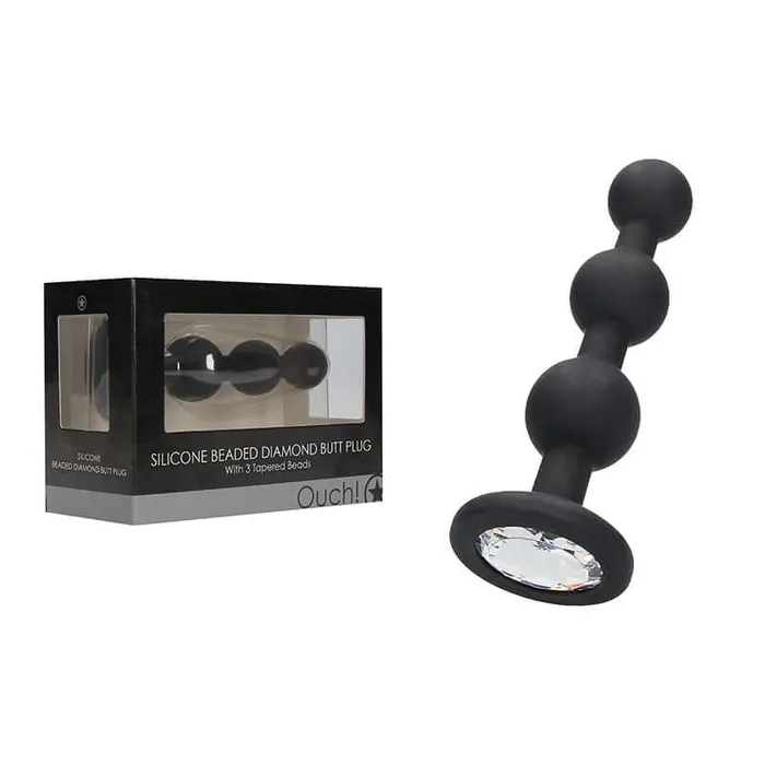 Silicone Beaded Diamond Butt Plug Unlock Anal Pleasure in Style SHOTS AMERICA Anal Silicone Beaded Diamond Butt Plug Unlock Anal Pleasure in Style SHOTS AMERICA Anal