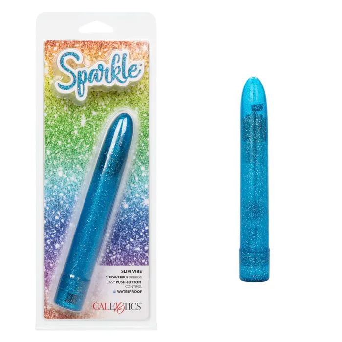 Sparkle Slim Vibe Blue California Exotic Novelties Vibrators