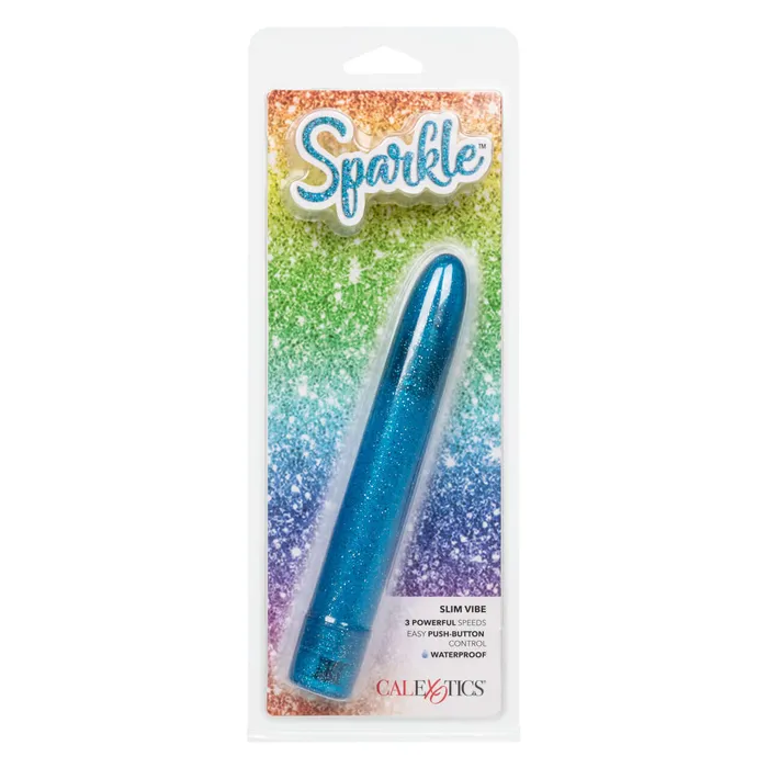 Sparkle Slim Vibe Blue California Exotic Novelties Vibrators