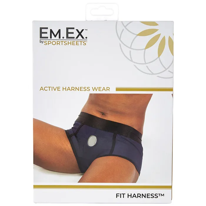 SPORTSHEETS Anal EmEx Fit HarnessNavy Blue XL