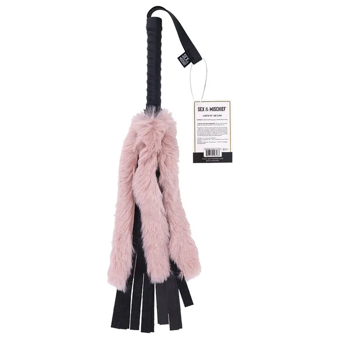 SPORTSHEETS Male Sex Toys SM Brat Faux Fur Flogger SPORTSHEETS Male Sex Toys SM Brat Faux Fur Flogger