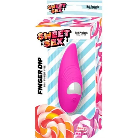 Sweet Sex Finger Dip Finger Vibrator Magenta Pink by Hott Products Unlimited 8 Vibration Modes HOTT Products Vibrators Sweet Sex Finger Dip Finger Vibrator Magenta Pink by Hott Products Unlimited 8 Vibration Modes HOTT Products Vibrators