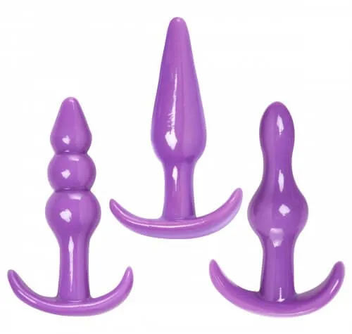 Trinity Vibes Anal Trainer 3 Piece Anal Play Kit XR Brands Anal