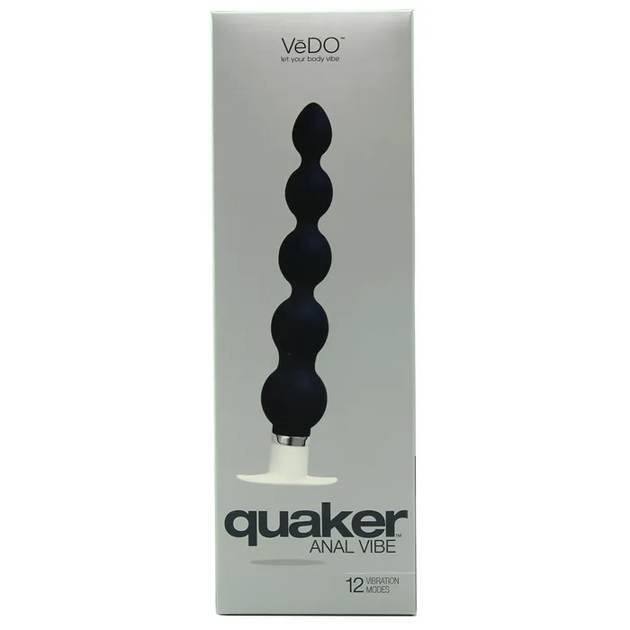 VeDO Quaker Anal Vibe in Just Black Anal