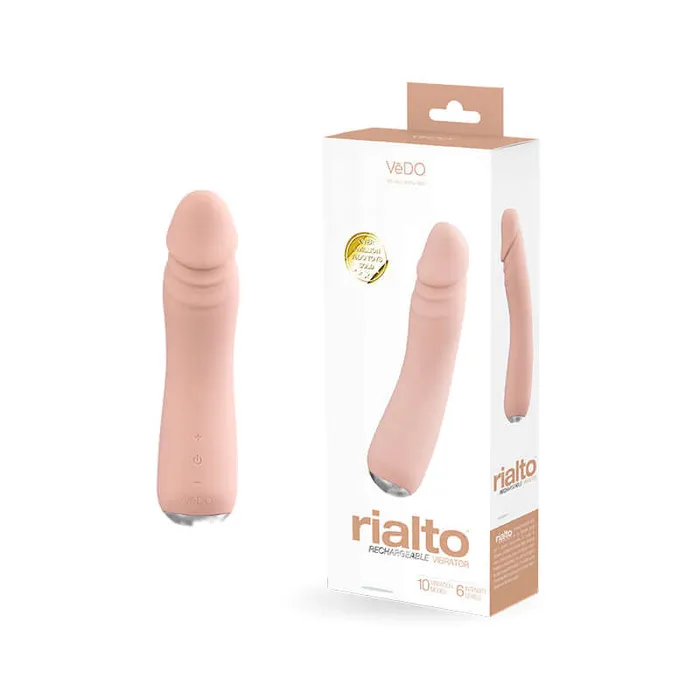 Vedo Vedo Rialto Rechargeable Vibe Mocha Vibrators