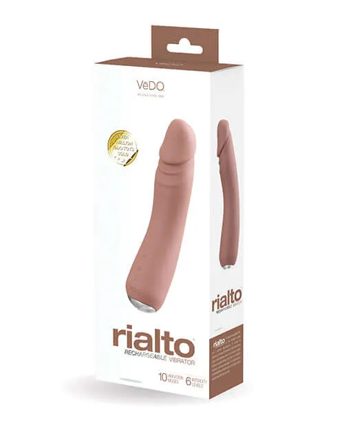 Vedo Vedo Rialto Rechargeable Vibe Mocha Vibrators