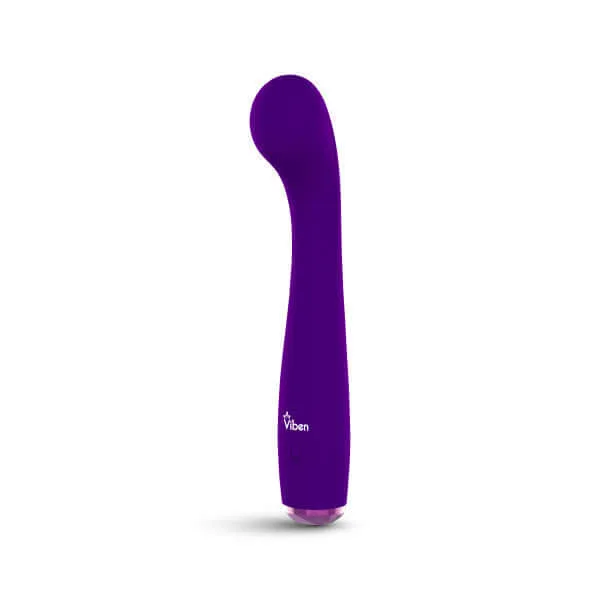 Viben Viben Devotion GSpot Vibe Violet 5 Intense Vibration Patterns Silky Silicone Vibrators