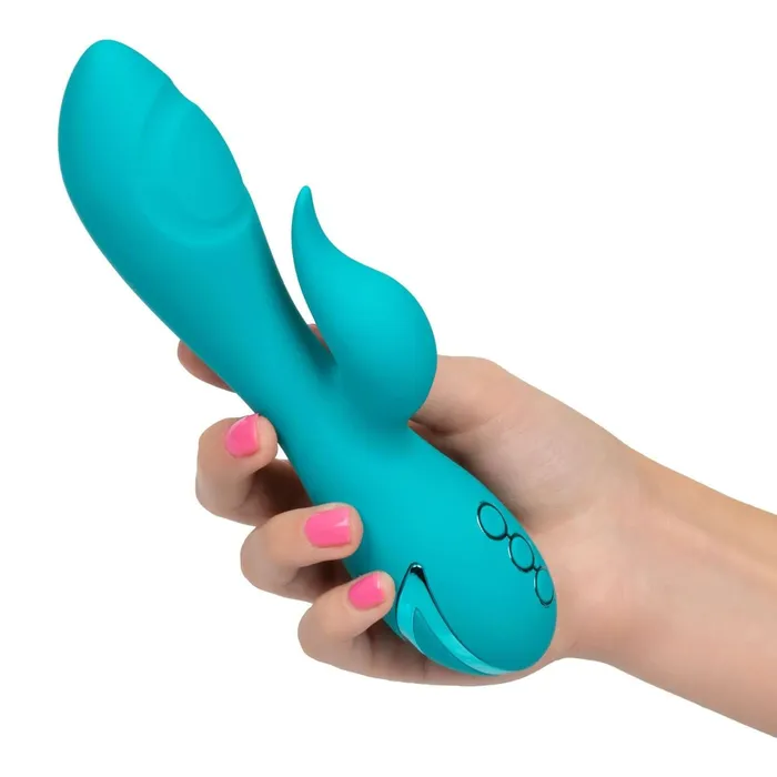 Vibrators California Exotic Novelties California Dreaming Santa Monica Starlet Blue Rabbit Style Vibrator