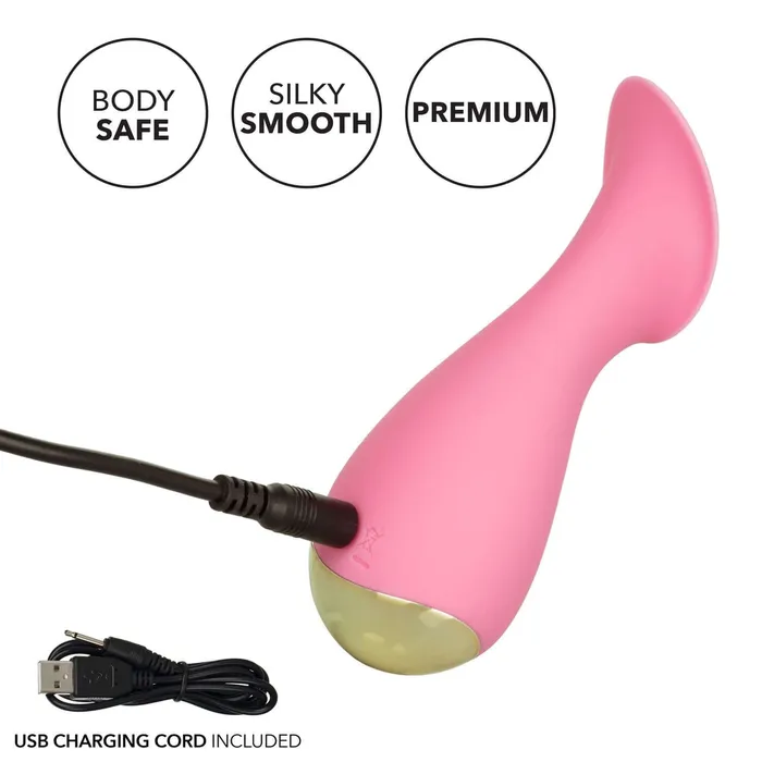 Vibrators California Exotic Novelties Slay Tickle Me Pink Petite Arouser by Cal Exotics
