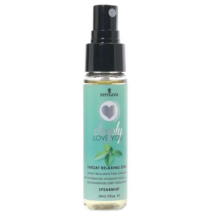 Vibrators Deeply Love You Throat Relaxing Spray 1oz in Spearmint Sensuva