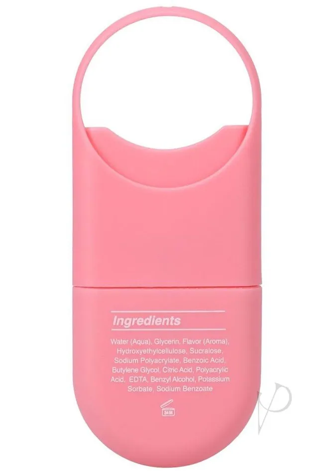Vibrators Doc Johnson Enterprises GoodHead Juicy Head Dry Mouth Spray ToGo Pink Lemonade 030 oz