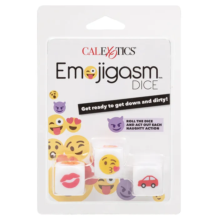 Vibrators Emojigasm Dice CAL EXOTICS