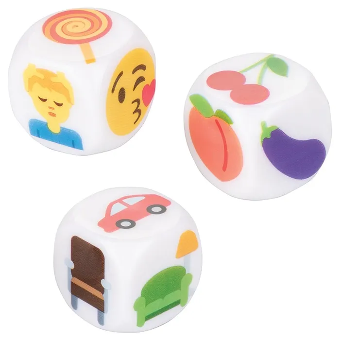 Vibrators Emojigasm Dice CAL EXOTICS