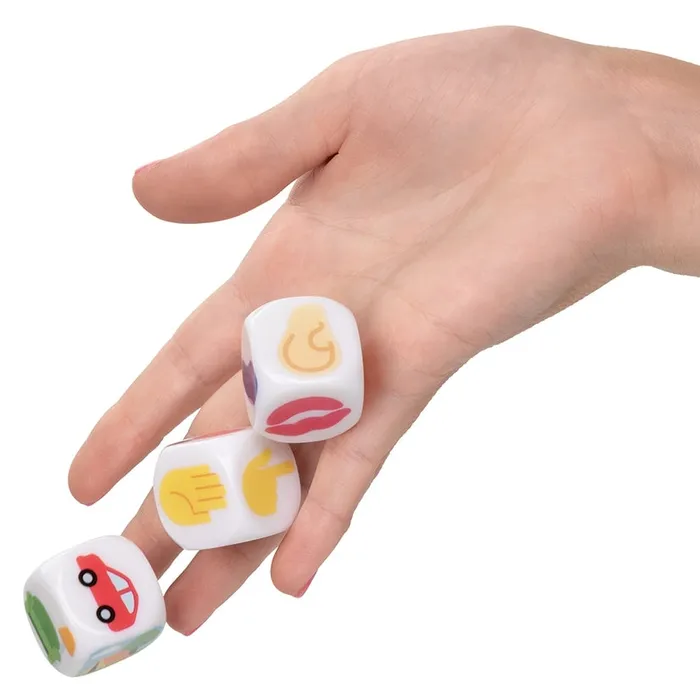 Vibrators Emojigasm Dice CAL EXOTICS