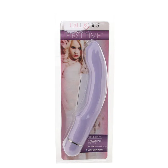 Vibrators First Time Flexi Rider Vibe in Purple CalExotics