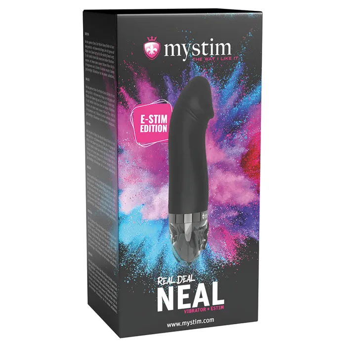 Vibrators MYSTIM Mystim Real Deal Neal Estim VibratorBlack