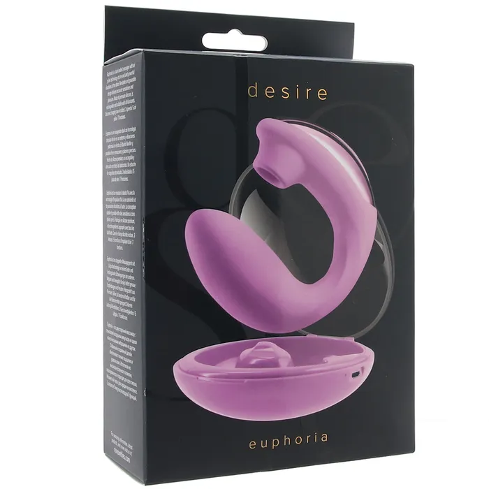 Vibrators ns novelties Desire Euphoria Suction GVibe