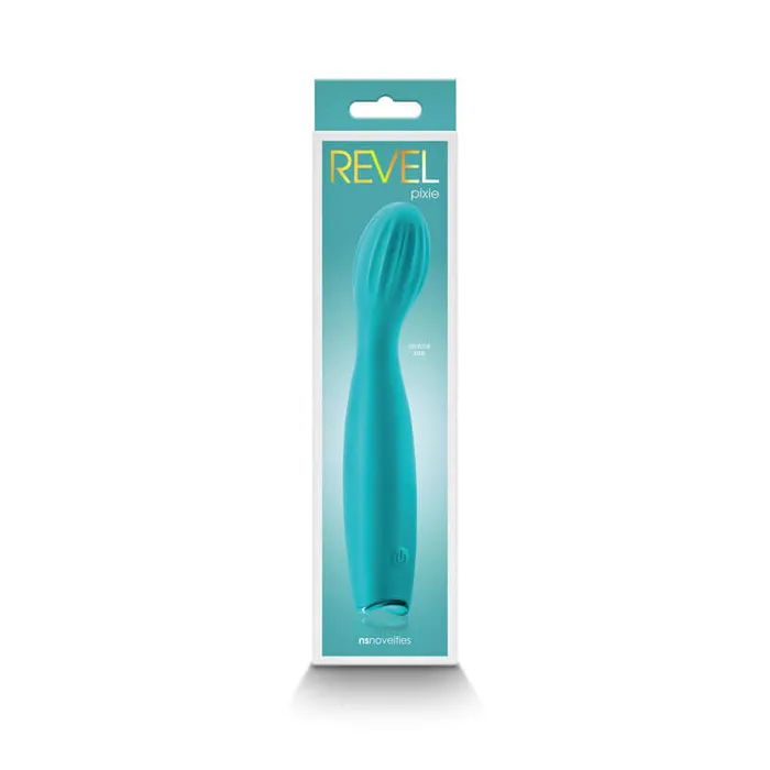 Vibrators NS Novelties Revel Pixie GSpot Vibrator Teal Green