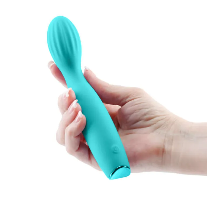 Vibrators NS Novelties Revel Pixie GSpot Vibrator Teal Green