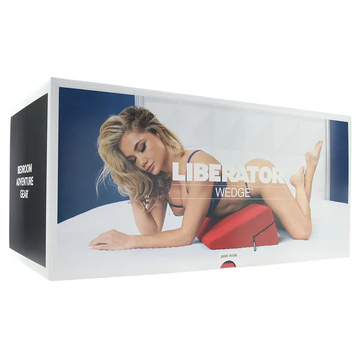 Wedge Sex Pillow in Red Liberator Vibrators