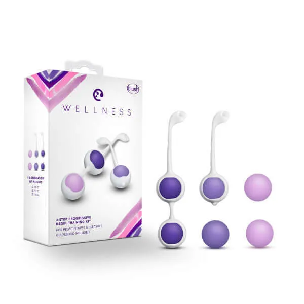 Wellness Kegel Training System Purple Blush Novelties Female Sex Toys