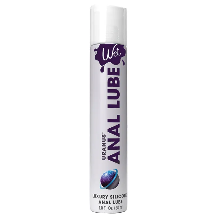 WET Anal Wet Uranus Anal Lube Premium Silicone Based Lubricant 1oz