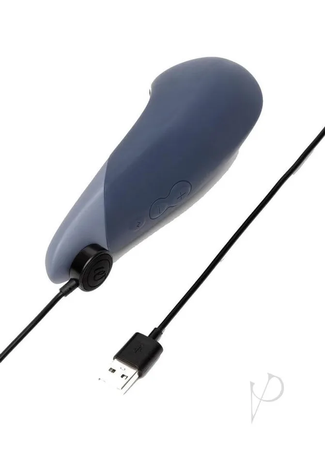 Womanizer Vibe Dark Blue Silent Clitoral Vibrator with UltraWave Vibration Wevibe Vibrators