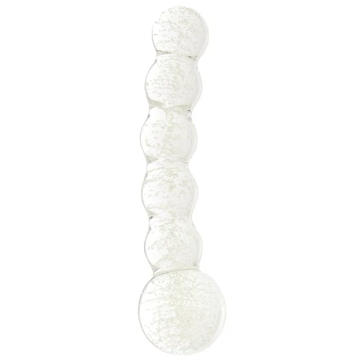 XGen Dildos Whipsmart Glow In The Dark Beaded Glass Dildo