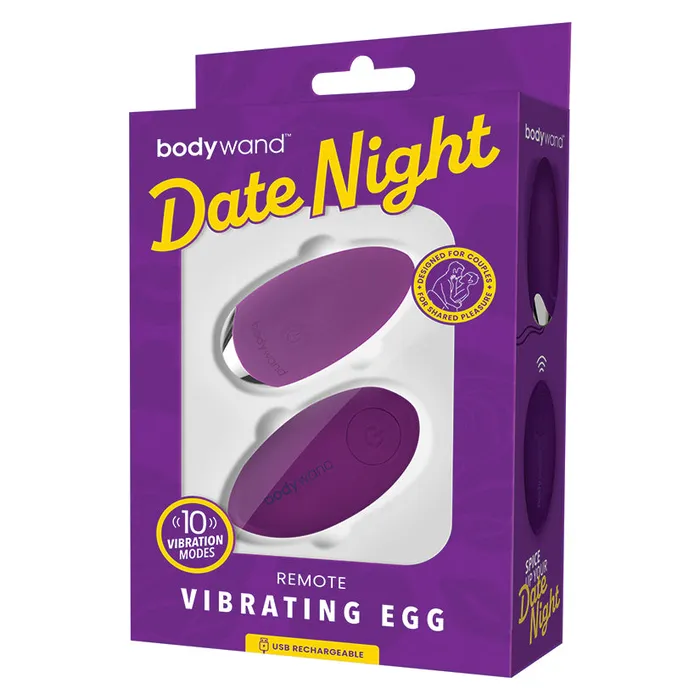 XGEN Female Sex Toys Bodywand Date Night Remote Vibrating E