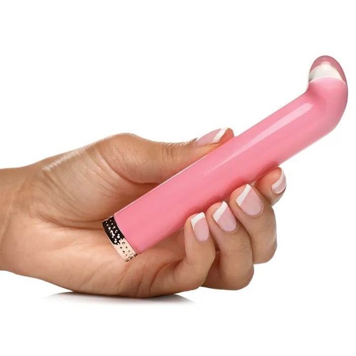 XR Brands Dildos Prisms Vibra Glass 10x Curved Glass Bu XR Brands Dildos Prisms Vibra Glass 10x Curved Glass Bu