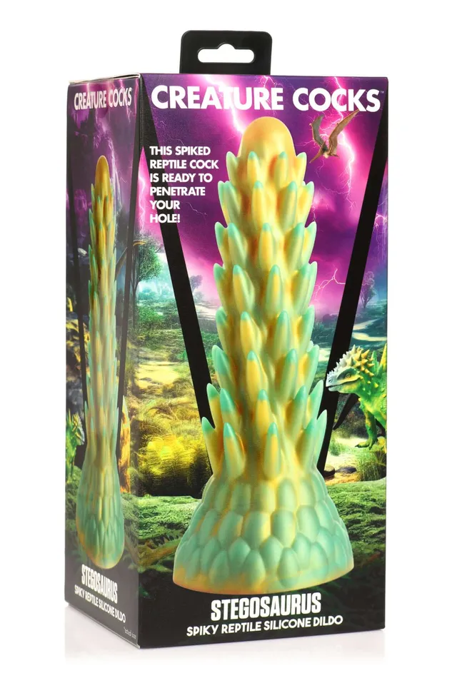 XR Brands Female Sex Toys Stegosaurus Spiky Reptile Dildo Dive into Prehistoric Pleasure with XR Brands XR Brands Female Sex Toys Stegosaurus Spiky Reptile Dildo Dive into Prehistoric Pleasure with XR Brands