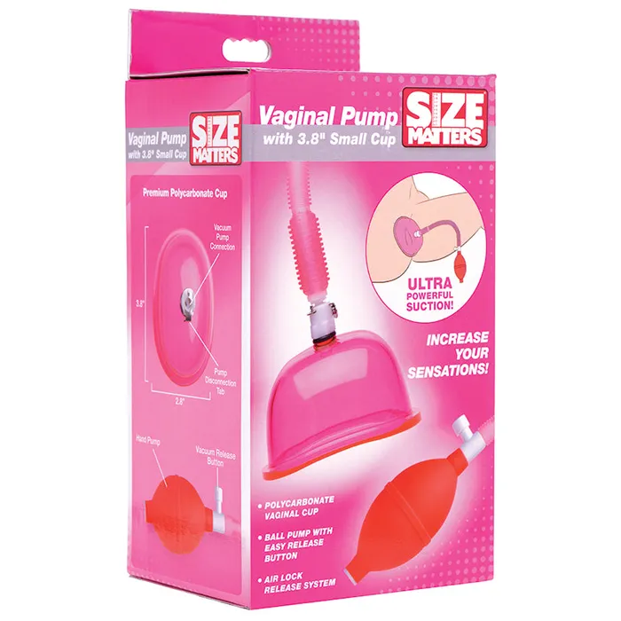 Xr Brands Male Sex Toys Size Matters Vaginal Pump 38 Small Cup