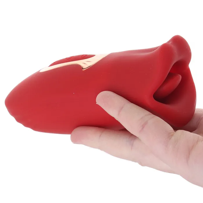 XR Brands Vibrators Lickgasm Kiss Tell Dual Mini Vibe