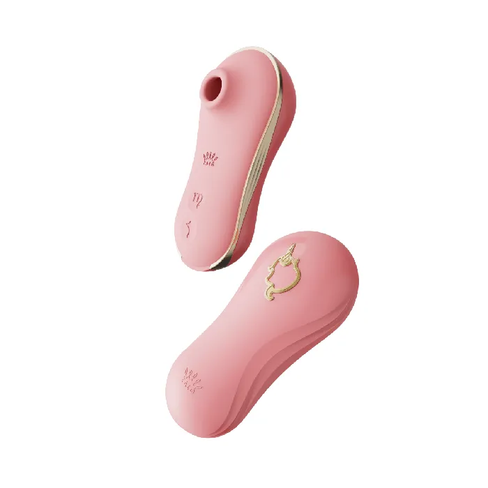 ZALO Anal ZALO Unicorn Set Suction Massager Strawberry Pink