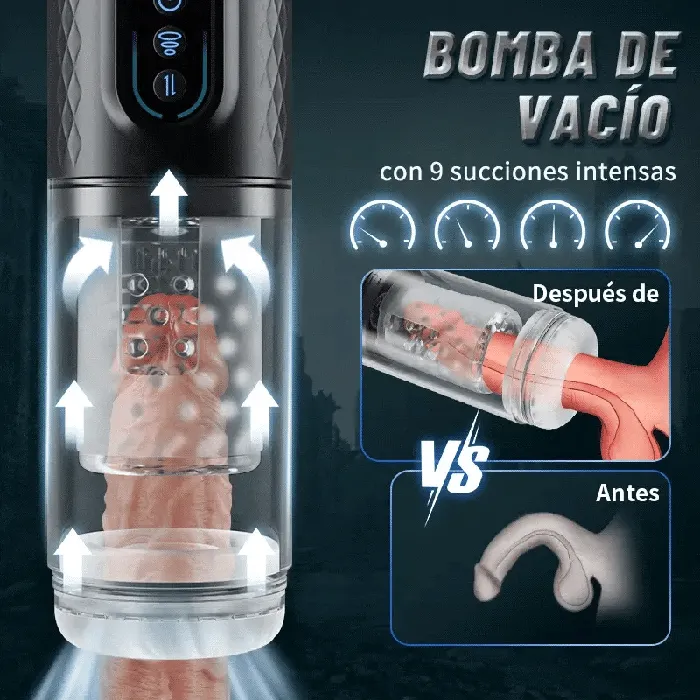 2024 April new 3 in 1 9 Rotating Thrusting Sucking Male Masturbator Cup for man Hgod Male Sex Toys