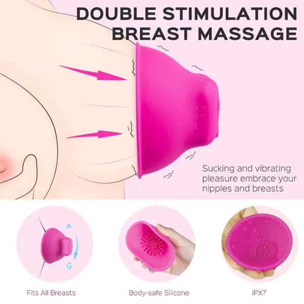 Aixiasia Vibrating Nipple Suckers Aixiasia Female Sex Toys