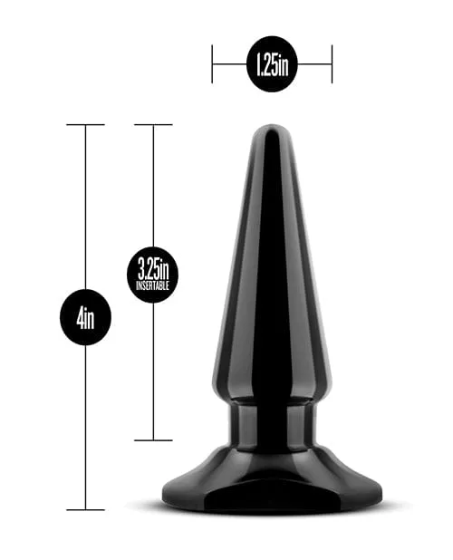 Anal Blush Novelties Blush Anal Adventures Easy Plug Black Anal Blush Novelties Blush Anal Adventures Easy Plug Black