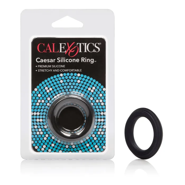 Anal CalExotics Caesar Silicone Ring Black Anal CalExotics Caesar Silicone Ring Black