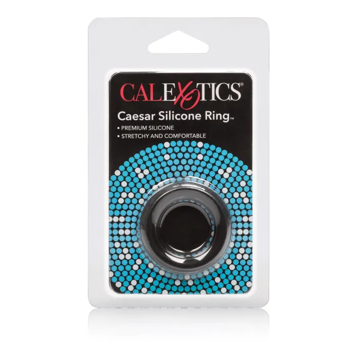 Anal CalExotics Caesar Silicone Ring Black Anal CalExotics Caesar Silicone Ring Black