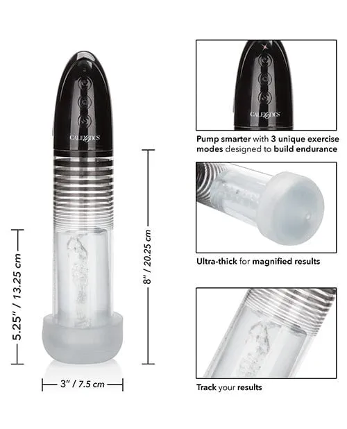 Anal Optimum Series Automatic Smart Pump Black CalExotics Anal Optimum Series Automatic Smart Pump Black CalExotics