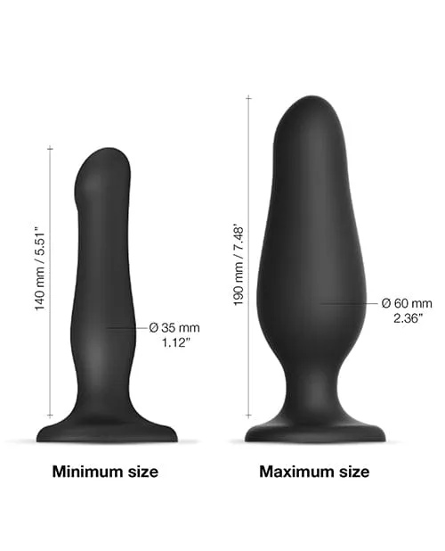Anal Strap On Me Inflatable Dildo Plug Black Strap On Me Anal Strap On Me Inflatable Dildo Plug Black Strap On Me