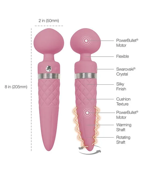 BMS Enterprises Vibrators Pillow Talk Sultry Rotating Wand BMS Enterprises Vibrators Pillow Talk Sultry Rotating Wand