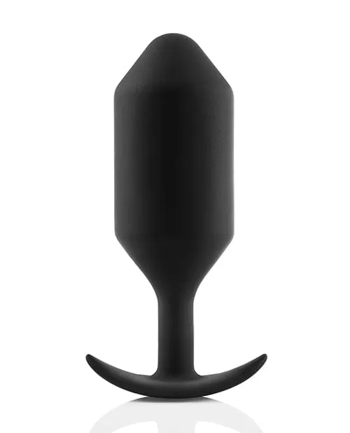 bVibe Anal bVibe Weighted Snug Plug 6 515 G Black bVibe Anal bVibe Weighted Snug Plug 6 515 G Black