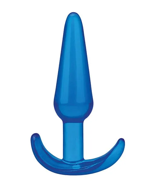 Blue Line Anal Blue Line C B 425 Slim Tapered Butt Plug Jelly Blue Blue Line Anal Blue Line C B 425 Slim Tapered Butt Plug Jelly Blue