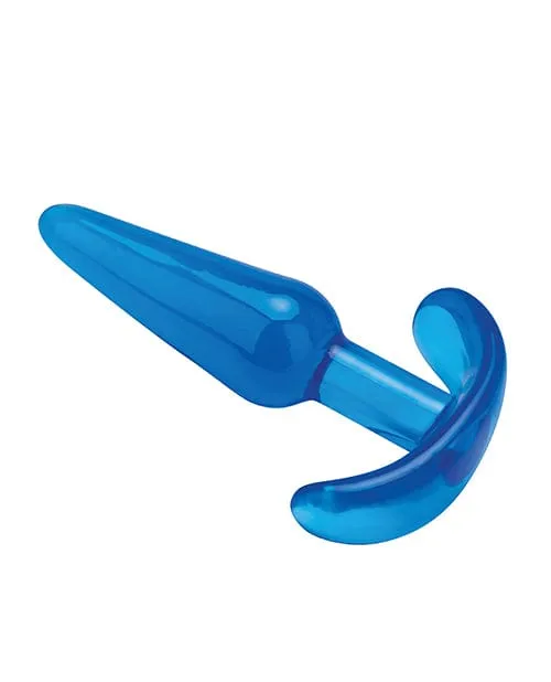 Blue Line Anal Blue Line C B 425 Slim Tapered Butt Plug Jelly Blue Blue Line Anal Blue Line C B 425 Slim Tapered Butt Plug Jelly Blue