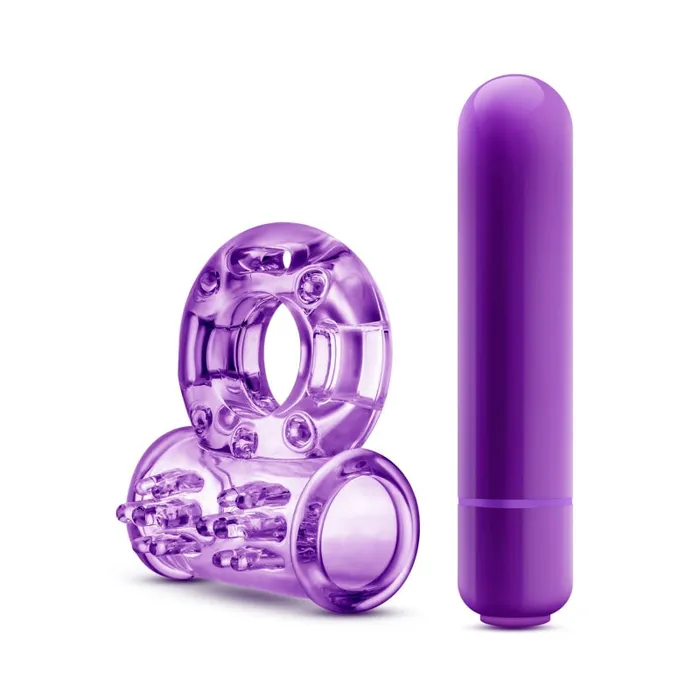 Blush Novelties Couples Play With Me Couples Play Vibrating Cock Ring Purple Blush Novelties Couples Play With Me Couples Play Vibrating Cock Ring Purple