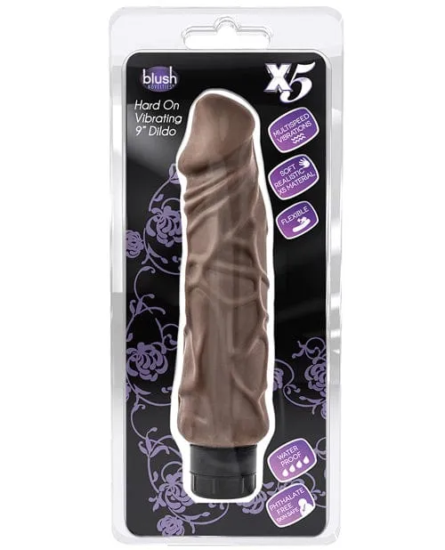 Blush Novelties Dildos Blush X5 Plus Hard On Vibrating Dildo Blush Novelties Dildos Blush X5 Plus Hard On Vibrating Dildo