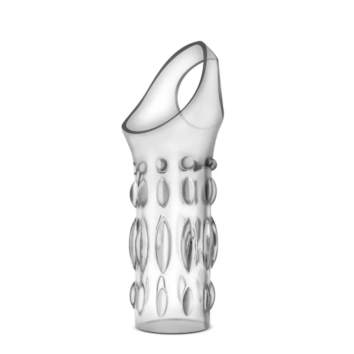 Blush Novelties Male Sex Toys Performance Studded Sleeve Ring Clear