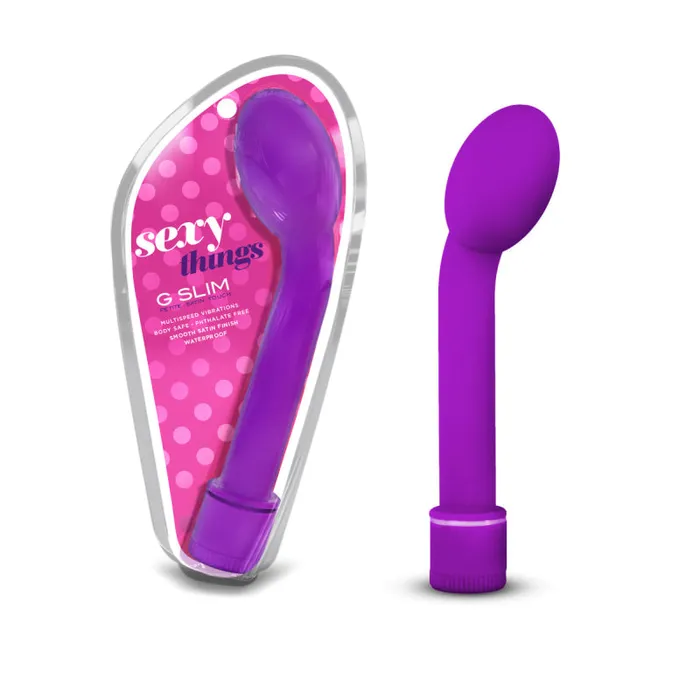 Blush Novelties Vibrators G Slim Petite Satin Touch Purple