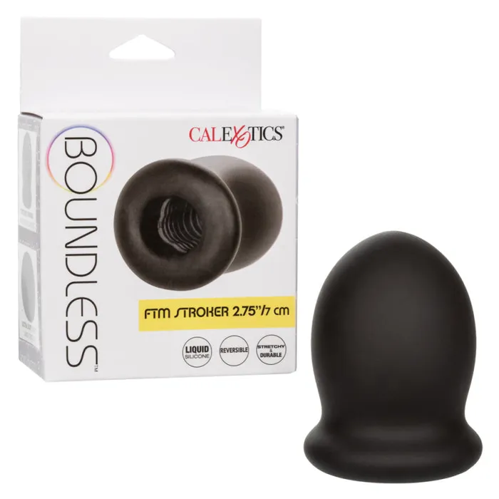 Calexotics Anal Boundless Ftm Stroker 275 Inch 7 Cm Black